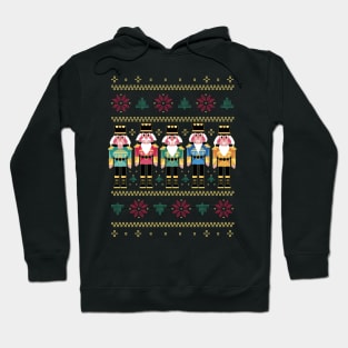 Nutcracker Ugly Christmas Sweater Hoodie